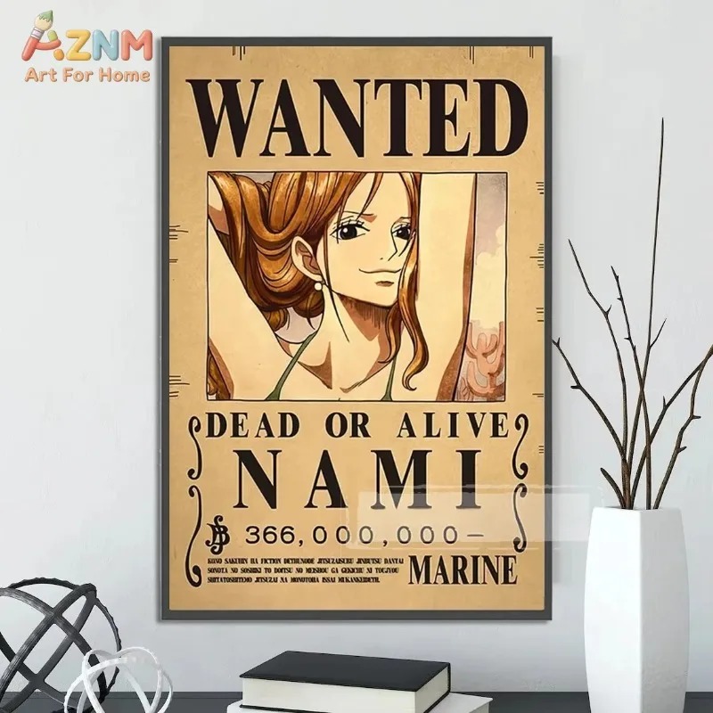 AZNM One Piece Luffy Gear 5 Wa - Anime Merchandise Posters recension och pris