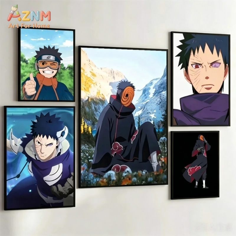 AZNM Naruto Uchiha Obito Tobi  - Anime Merchandise Posters recension och pris