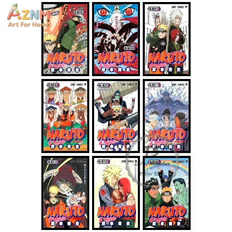 1PC ，Classic Anime N-Naruto HD - Anime Merchandise Posters recension och pris