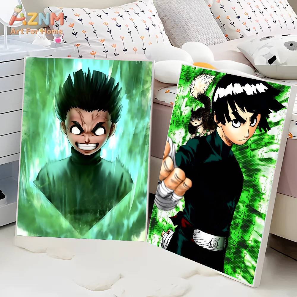 AZNM Naruto Rock Lee The Taiju - Anime Merchandise Posters recension och pris
