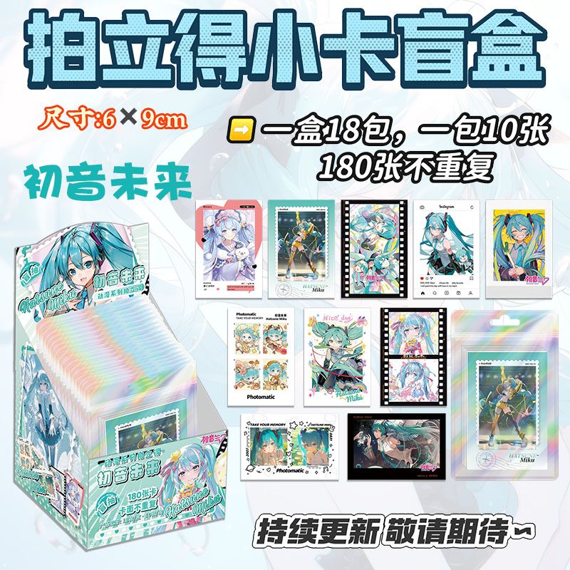 Hatsune Miku Polaroid Mini Car - Anime Cosplay Merchandise recension och pris