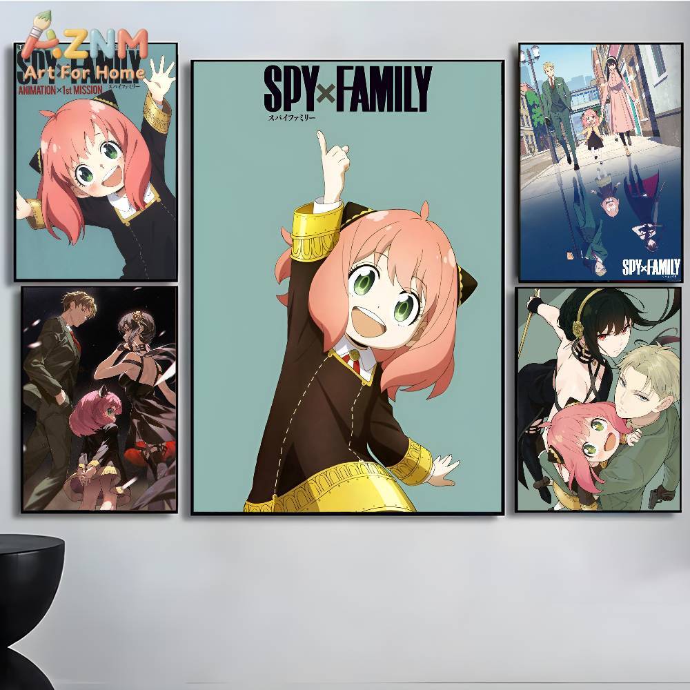 AZNM Spy x Family Anime Canvas - Anime Merchandise Posters recension och pris