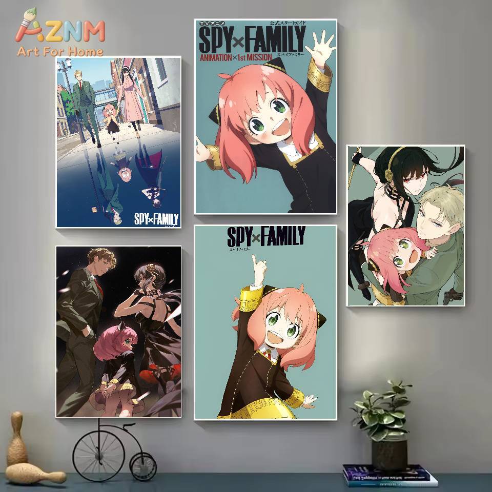 AZNM Spy x Family Anime Canvas - Anime Merchandise Posters recension och pris