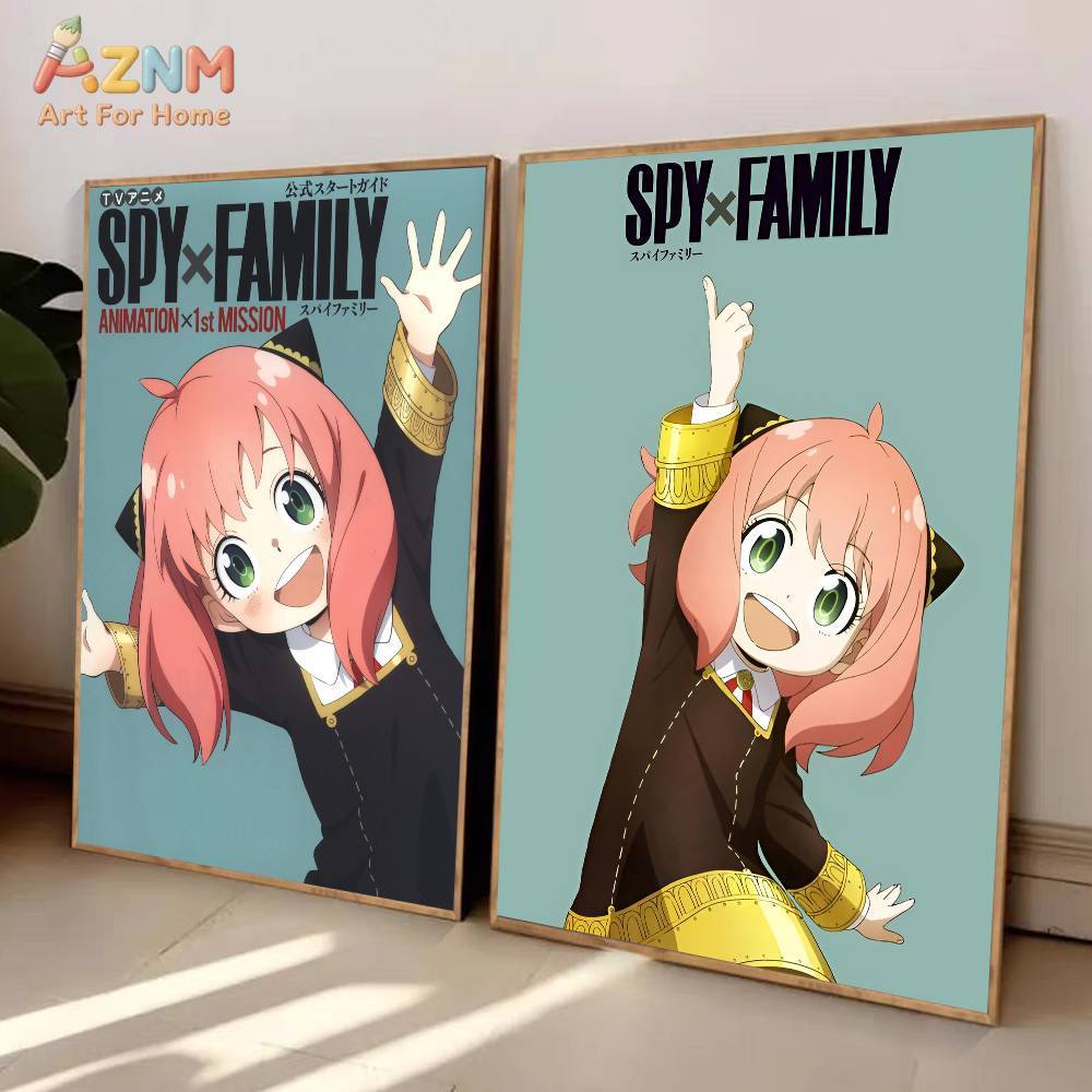 AZNM Spy x Family Anime Canvas - Anime Merchandise Posters recension och pris