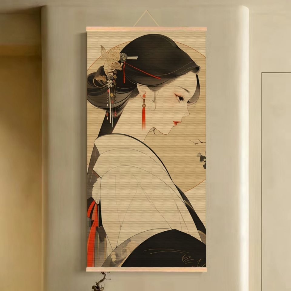 Handmade Bamboo Scroll Tapestr - Wall Scroll Tapestry recension och pris