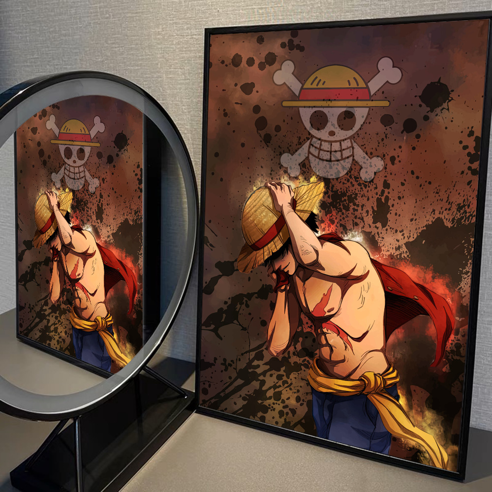One Piece Anime Canvas Poster  - Anime Merchandise Posters recension och pris