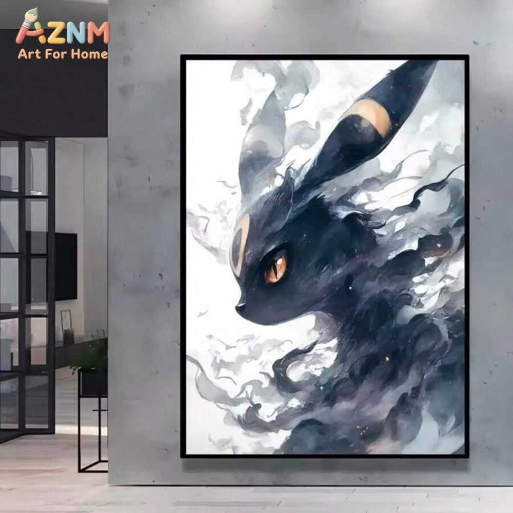 AZNM Watercolor Eeveelutions C - Anime Merchandise Posters recension och pris