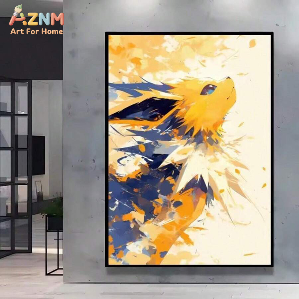 AZNM Watercolor Eeveelutions C - Anime Merchandise Posters recension och pris