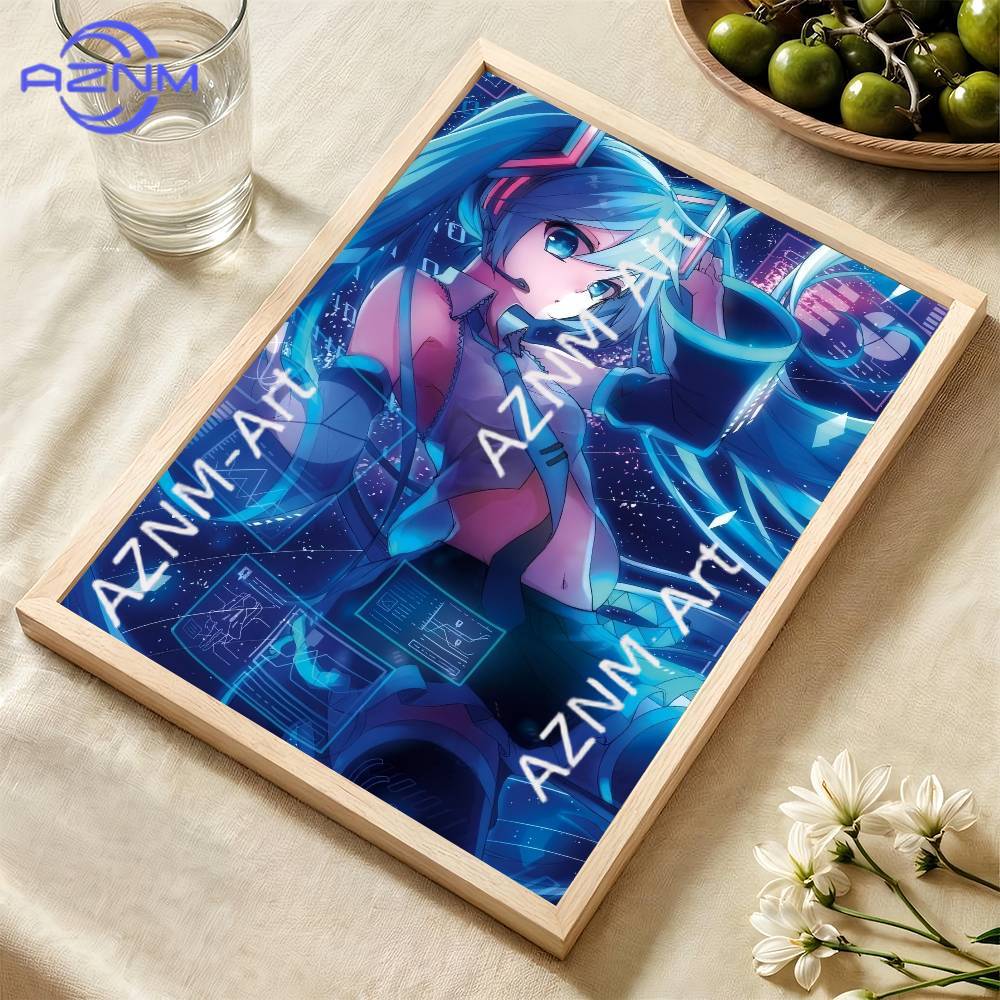 1pc Posters Wall for Living Ro - Anime Merchandise Posters recension och pris